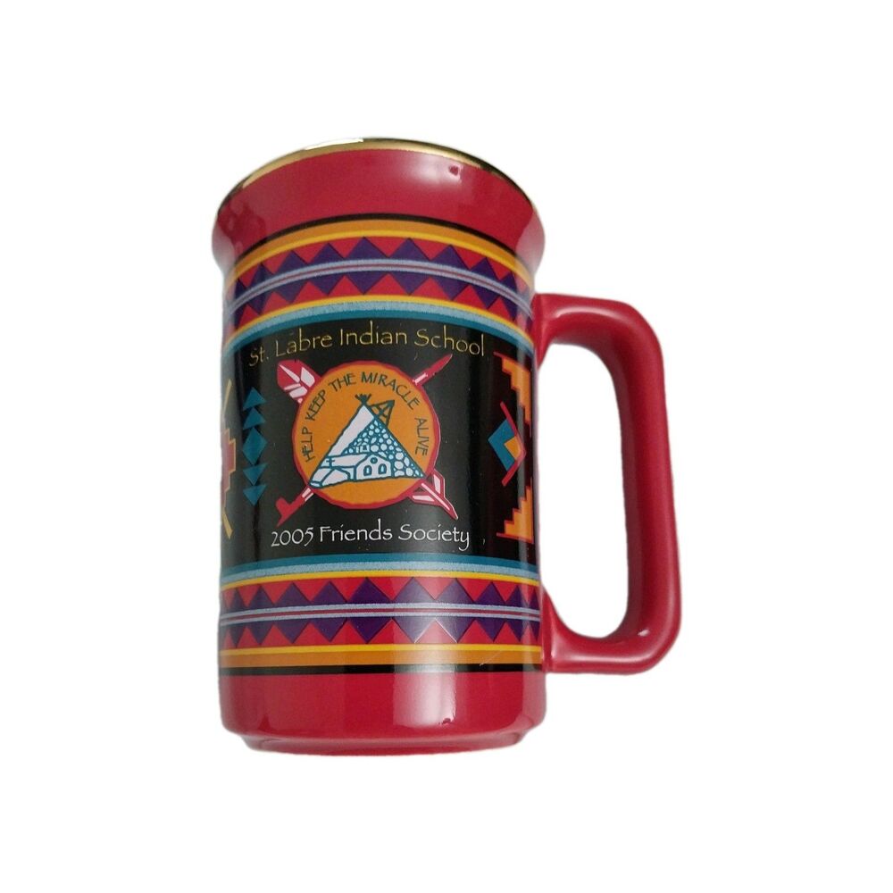 St Labre indian school friends society 12oz coffee mug 2005